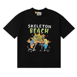 American gallery dep basic letter classic logo short-sleeved men