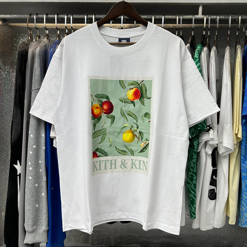 Kith T-Shirt Peach Printed Tee