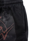 Hip-hop shorts american letter retrotrendycasualloose terry sports pants half length pants shorts
