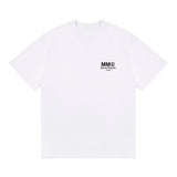 Digital logo front and back printing double yarn pure cotton neutral style short-sleeved t