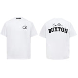 American cole buxton short sleeve men's couple ins high street spring summer loose t-shirt women's cb