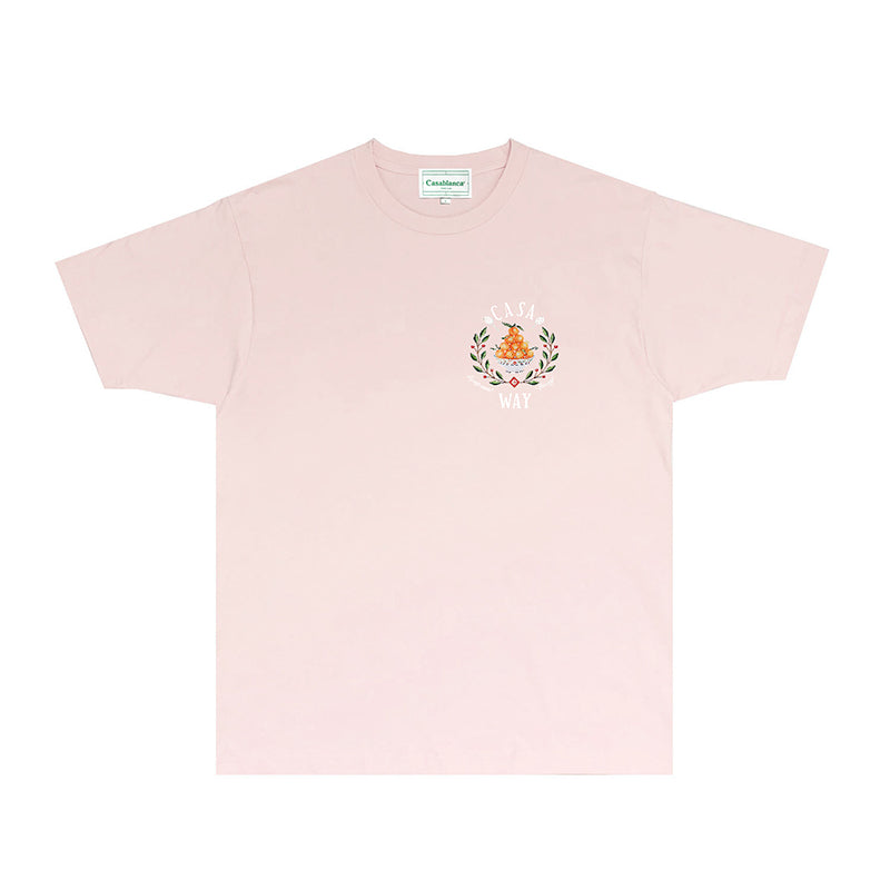 Casablanca T Shirts Fashion Print Street