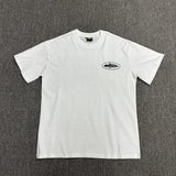 Wholesale foreign trade alcatraz basic series short-sleeve corteiz phantom letter logo print t-shirt