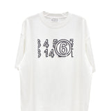 Three-dimensional texture digital printing high weight pure cotton short-sleeved t-shirt for men