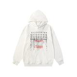 High street retro letter print sweatshirt