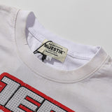 MAJESTIK T Shirts Solar Garment Dyed Printing Crop Tee Hot Drill