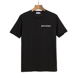 Correct version of pa beheaded bear short sleeves palm tree high street bat sleeves big logo letter on the back