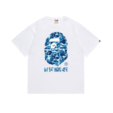 B@pe tshirtsssummer ape head little monkey camouflage short-sleeved round neck t-shirt