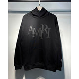 Amri splash ink flowing paint starry sky crack letter logo unicorn arm hoodie sweatshirt couple wear long sleeves
