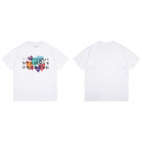 Relaxed fit, 100% cotton, digital print, plus size short sleeve t-shirt