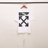 off-white classic gradient arrow dissolve graffiti caution tape ow religious couple short