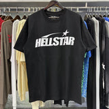 Hs-f summer collection: fog high street washed & distressed heavyweight crew neck graphic tee - couple's style