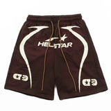 Hip-hop shorts american casual high street mud dyed distressed retroloose sports shorts sweatpants summer half length pants