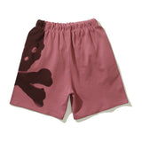 Hip-hop shorts american style terry sweatpants skull printingloosecasual pants shorts half length pants
