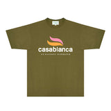 Casablanca T Shirts Fashion Print Street