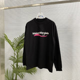 Neutral thick plate stereo craft printinglong sleeves thick t-shirt