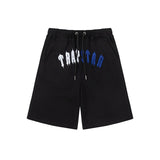 Factory direct trapstar rainbow letter gradient towel embroidery short sleeve t-shirt & fog high street shorts set