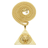 Jewelry 'Lion' Pyramid Necklace Animal Egypt Pieces