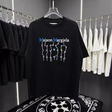 Spring/summer digital print embroidered crew neck short sleeve t-shirt