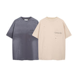 Maison margiela mm splash printing watch bag half turtleneck short-sleeved t-shirt