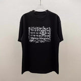 Digital direct print classic digital hand-painted print crew neck men's short-sleeve t-shirt