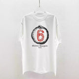 High-quality, heavyweight, double-gauze, loose-fit, plus-size short-sleeve t-shirt