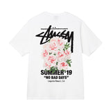 Three-label short-sleeve summer men's relaxed fit high-quality t-shirt