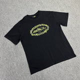 Wholesale foreign trade alcatraz basic series short-sleeve corteiz phantom letter logo print t-shirt