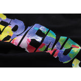 Vlone Sweatshirts Autumn and Winter Colorful Letter Prints