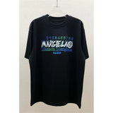 High-quality, heavyweight, double-gauze, loose-fit, plus-size short-sleeve t-shirt