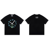 Relaxed fit, 100% cotton, digital print, plus size short sleeve t-shirt