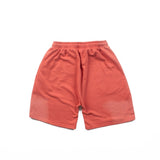 Hip-hop shorts american high street retro mud-dyed distressed hell shorts road to paradiseletter half length pants beach shorts