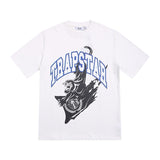 [heavy weight double yarn] trapstar stitching tiger head embroider gradient letter short-sleeved t-shirt