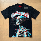 Godspeed T-Shirt Retro Fantasy Pattern