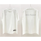 High-quality, heavyweight, double-gauze, loose-fit, plus-size short-sleeve t-shirt