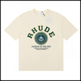 American trend rhu marlboro high definition printing de casual round neck short sleeve t-shirt export wholesale