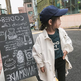 Girl Jacket Girls' Spring and Autumn Clothing