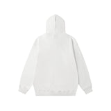Pass card lanyard loose casual hooded sweatshirt