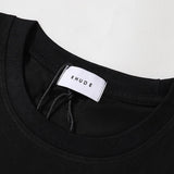 Rhude T Shirts Eagle Print Cotton Casual Short Sleeve Men and Women