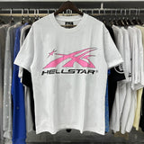 Hs-f summer collection: fog high street washed & distressed heavyweight crew neck graphic tee - couple's style