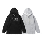 Digital print oversized raw edge versatile activewear hoodie