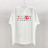 High-quality, heavyweight, double-gauze, loose-fit, plus-size short-sleeve t-shirt