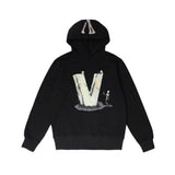 Vlone Hoodie Halloween Embroidery