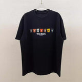 High-definition digital print crew neck t-shirt - summer short sleeve