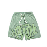Hip-hop shorts american high street street hip hop summer sweatpants casualloose half length pants shorts beach pants trendy