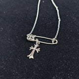 Chrome Heart Necklace Pendant Necklace Punk