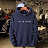 Tommy T Hoodie Sweater Men's and Women's Printed Fashion Brand Hat