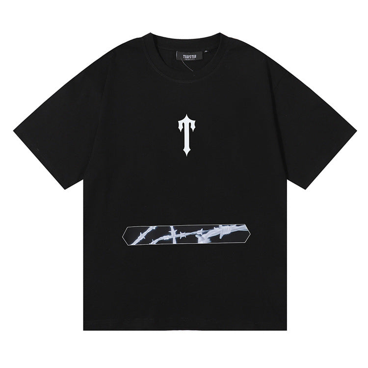 Trapstar T Shirts Trapstar Hip Hop Loose Casual Short Sleeve T-Shirt