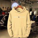 Tommy T Hoodie Sweater Men's and Women's Printed Fashion Brand Hat