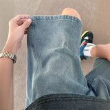 Unisex Jeans American Vintage Denim Shorts Loose Sport
